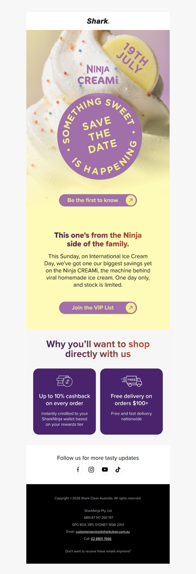 Love ice cream? Ninja has something for you 🍦