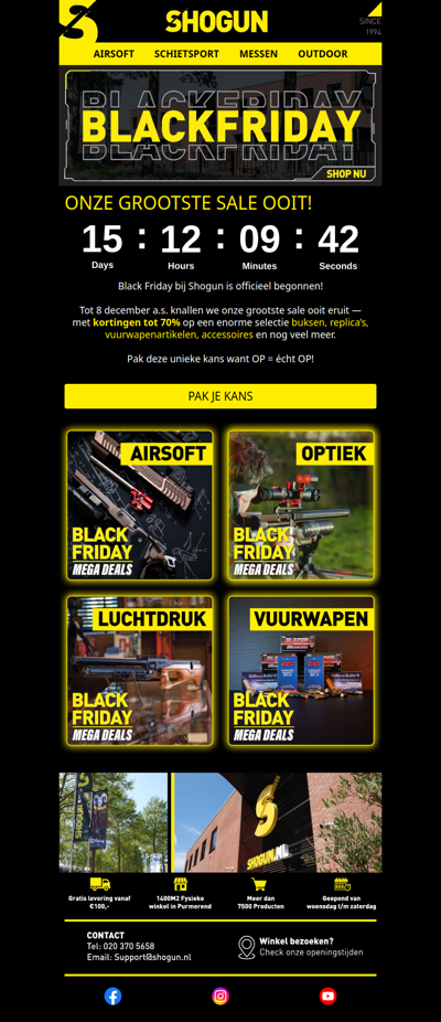 🚨 Grootste sale ooit – tot 70% korting bij Shogun