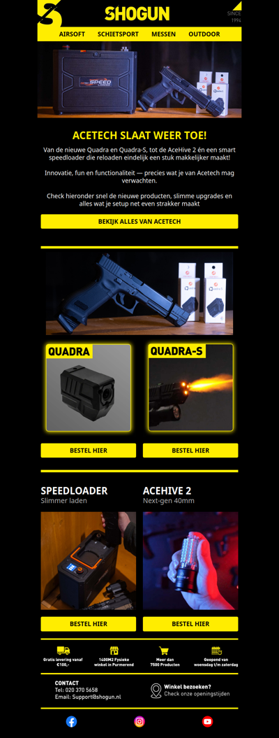 Nieuw binnen: Acetech Quadra, AceHive 2 & meer