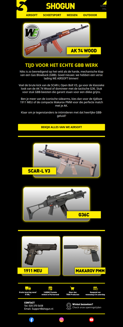 De hardste kick op het veld: WE is weer binnen!