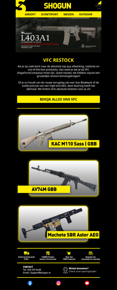 Zeg je VFC, dan zeg je pure perfectie...