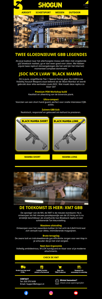 Wow zijn dit de twee dikste GBB releases van het jaar? 🤩
