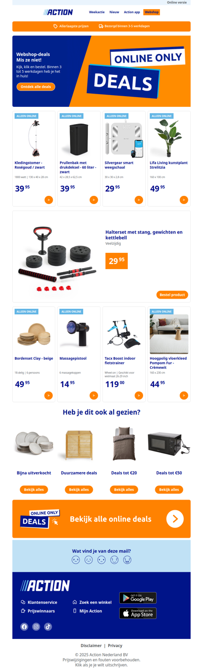 Nieuw in de Action webshop!