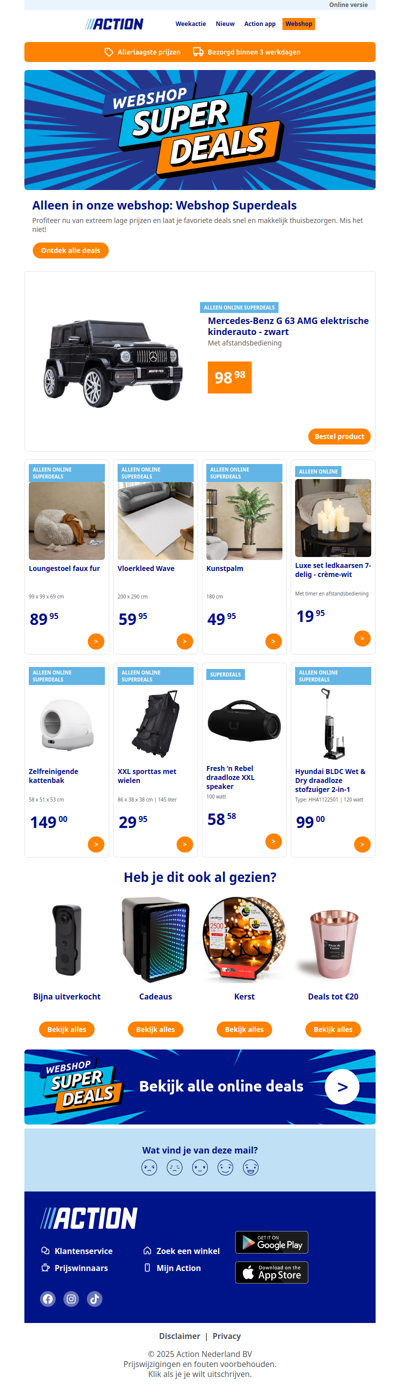 Ze zijn er weer: Webshop Superdeals!💥