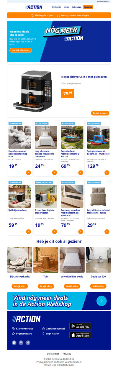 Nieuw in de Action webshop!