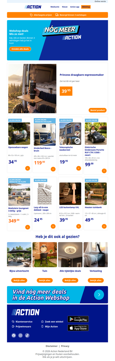 Nieuw in de Action webshop!