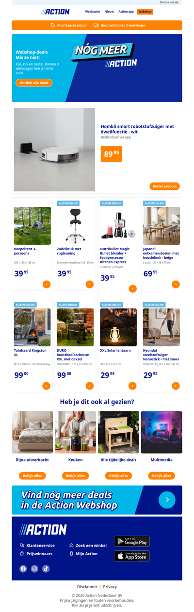 Nieuw in de Action webshop!