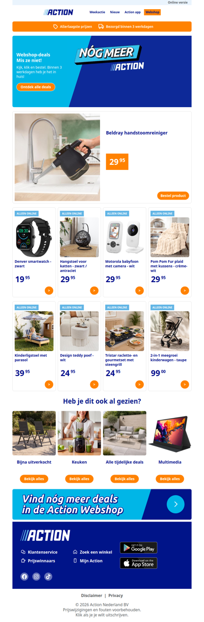 Nieuw in de Action webshop!