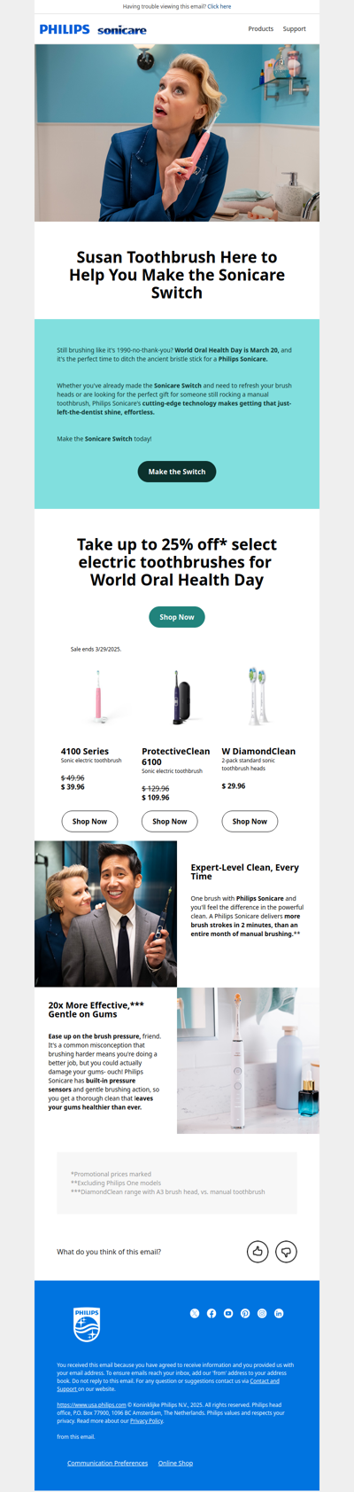 Celebrating World Oral Health Day with Susan Toothbrush