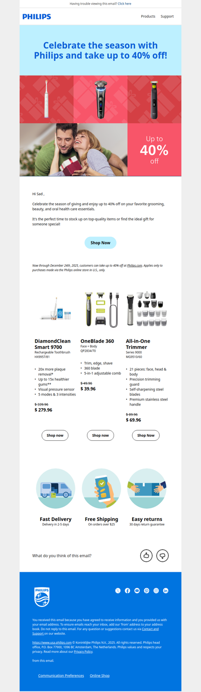 Gift-giving made easy + up to 40% off