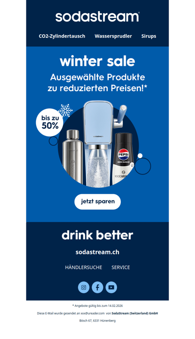 Jetzt im Winter Sale sparen❄️