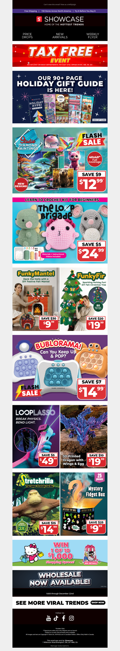 Great Gift Alert: Save The Tax On Trending Toys