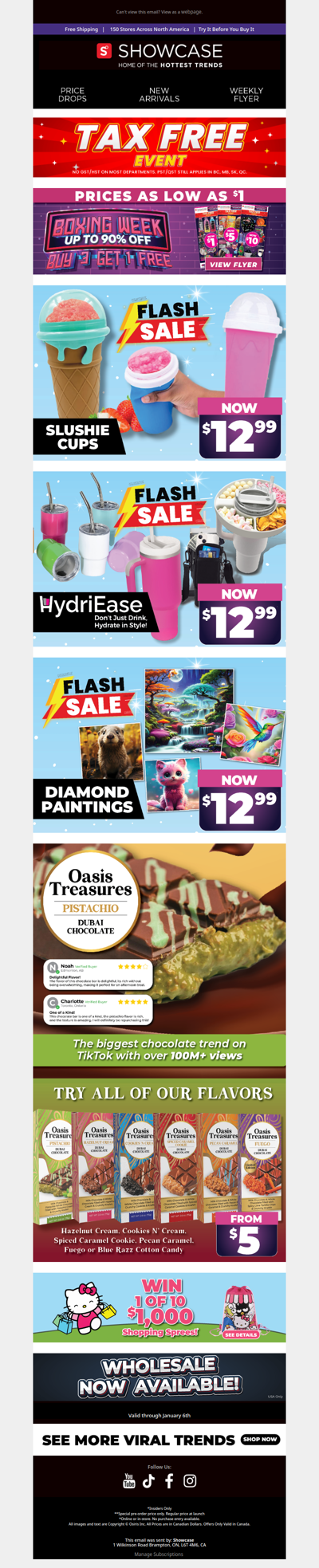 Last Chance: $13 Slushie Cups, 40oz Tumblers & Diamond Paintings