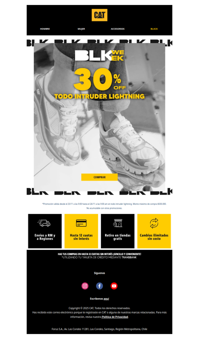 30% OFF Todo Intruder Lightning