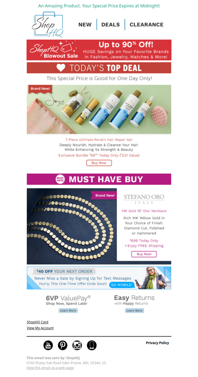 Save on New Beauty & Jewelry Offers