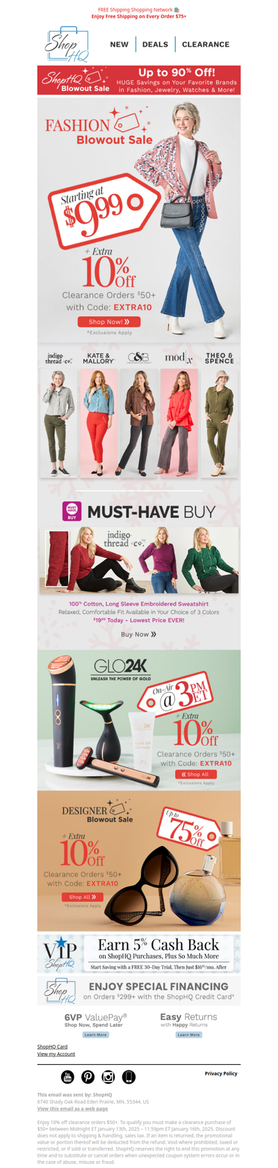 Fashion Blowout Sale + COUPON! 🛍️