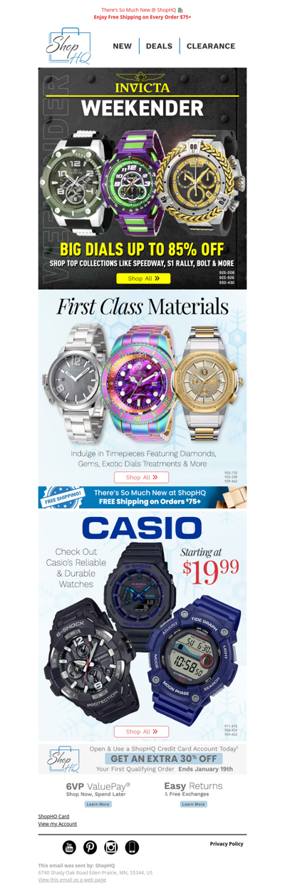 Huge Deals on Big Invicta Dials