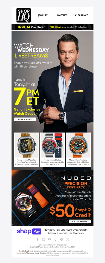 📺 Livestream Alert: Watch Wednesday Dials!