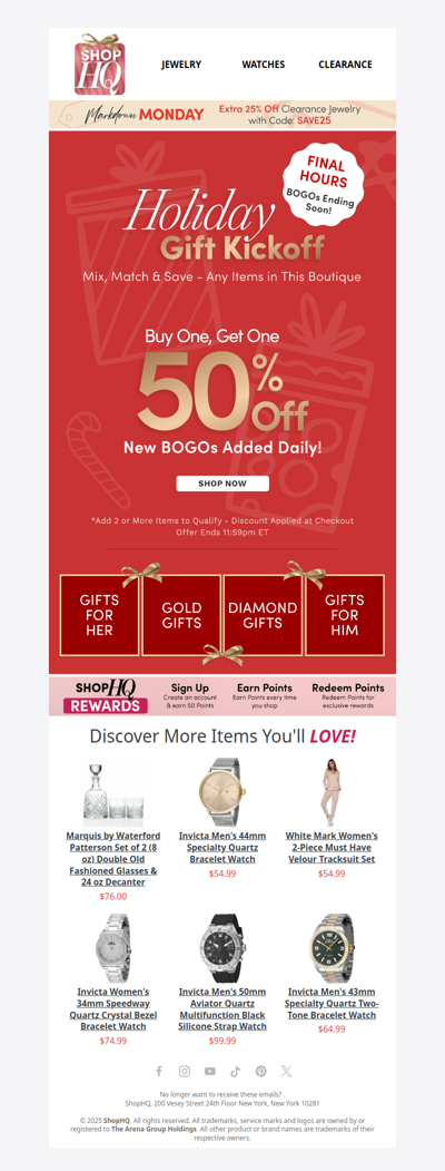 🚨 Checkout NOW! BOGO 50% Deals Ending Soon!