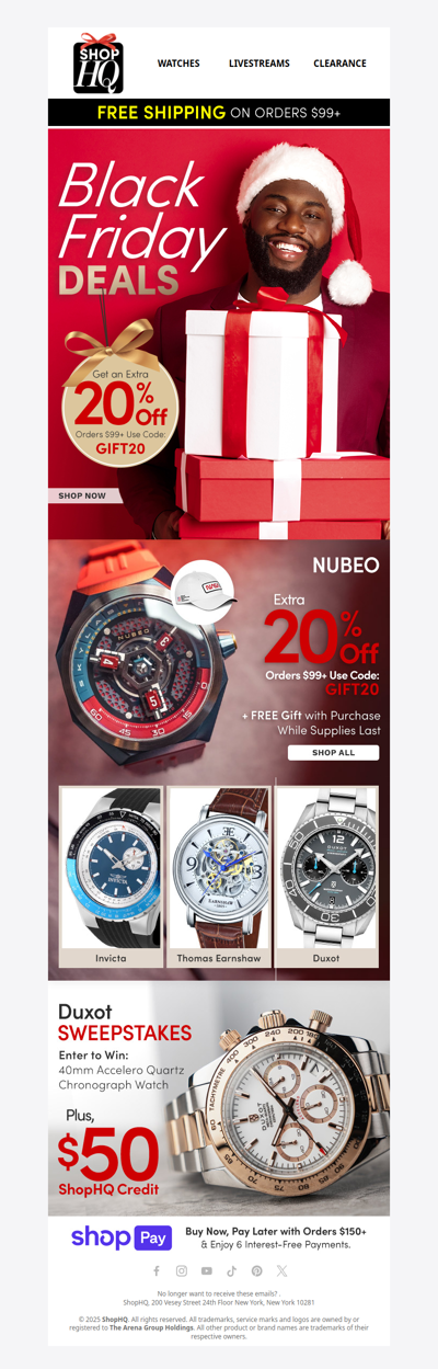 Extra 20% OFF Early Black Friday Deals