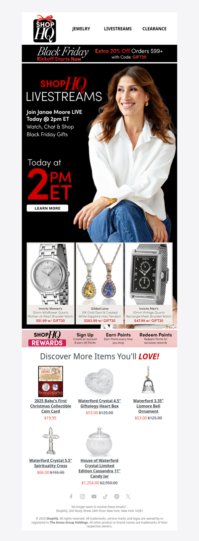 📺 Livestream Alert: Black Friday Gifts + COUPON!