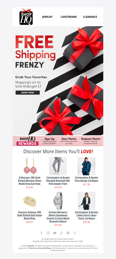 FREE Shipping Frenzy - Grab Your Faves Before Time Runs Out!