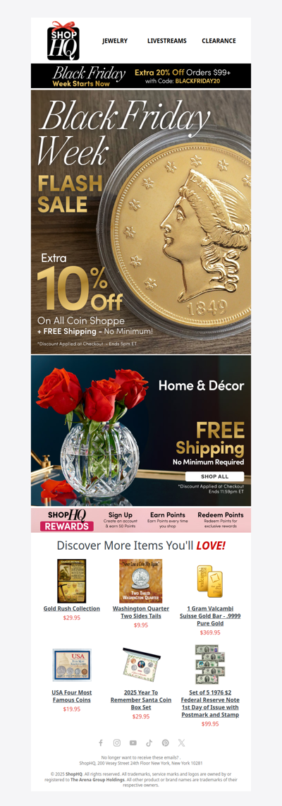 ⚡️4-Hour FLASH SALE: Get an Extra 10% Off Coin Shoppe