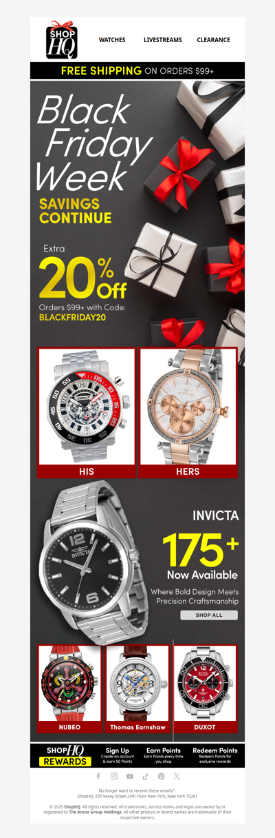 Tick Tock: Extra 20% Off Your Favorite Watches ⏰