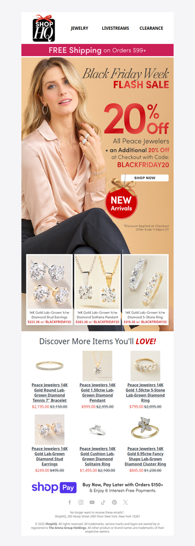 🚨 Final Hour: Don't Miss Out on Peace Jewelers Flash Deals!