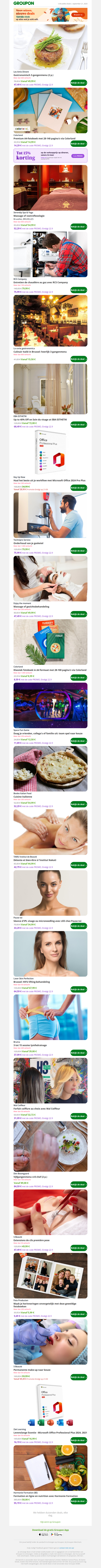 Gastronomisch 3-gangenmenu (2 p.)