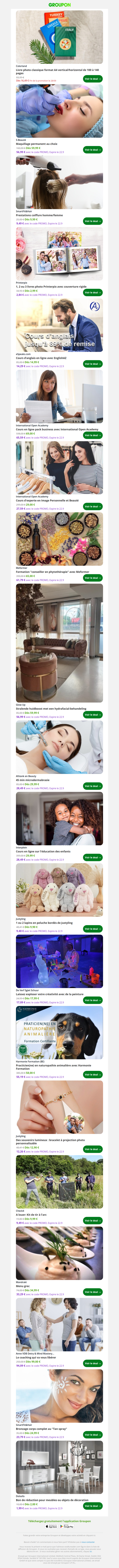 Votre porte-monnaie vous remerciera : Jusqu'à 75 % de réduction !