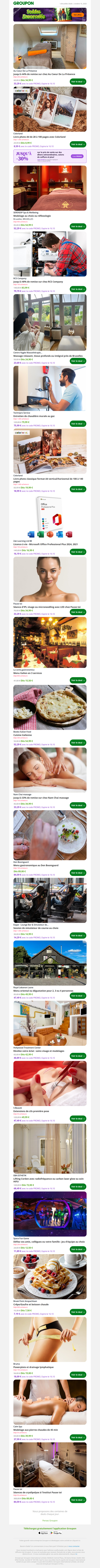 Jusqu'à 44% de remise sur chez Au Coeur De La Présence