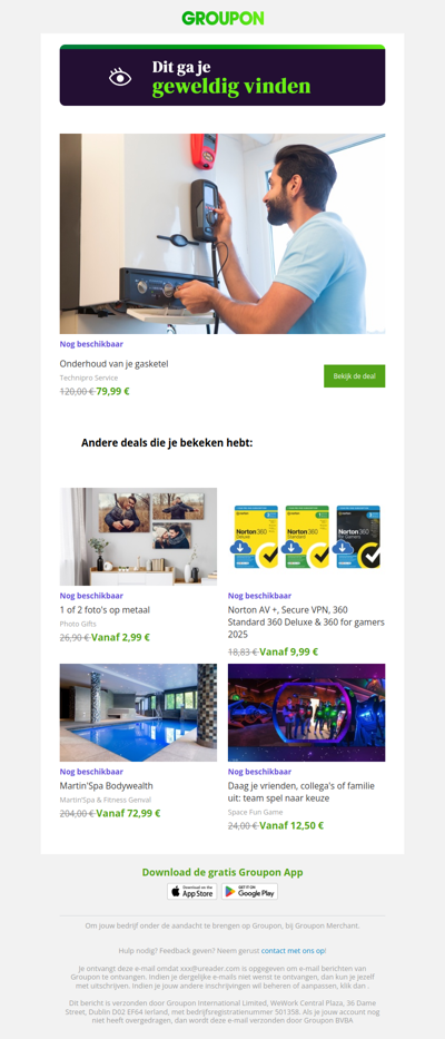 Ben je er klaar voor? De deal die je hebt bekeken is nog steeds beschikbaar!