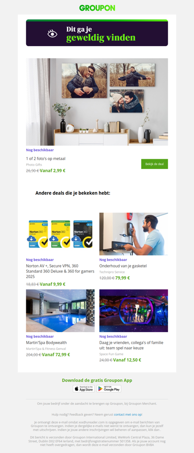 Ben je er klaar voor? De deal die je hebt bekeken is nog steeds beschikbaar!