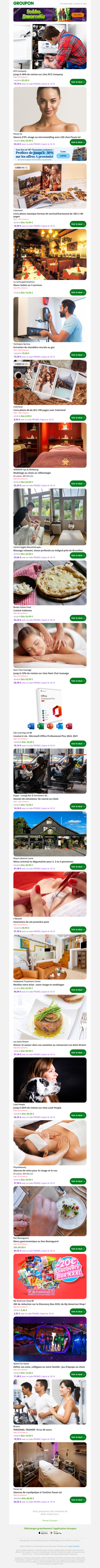 Jusqu'à 40% de remise sur chez RCS Company