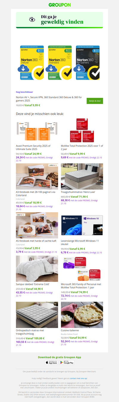 Je hebt nog tijd om deze deal te kopen!