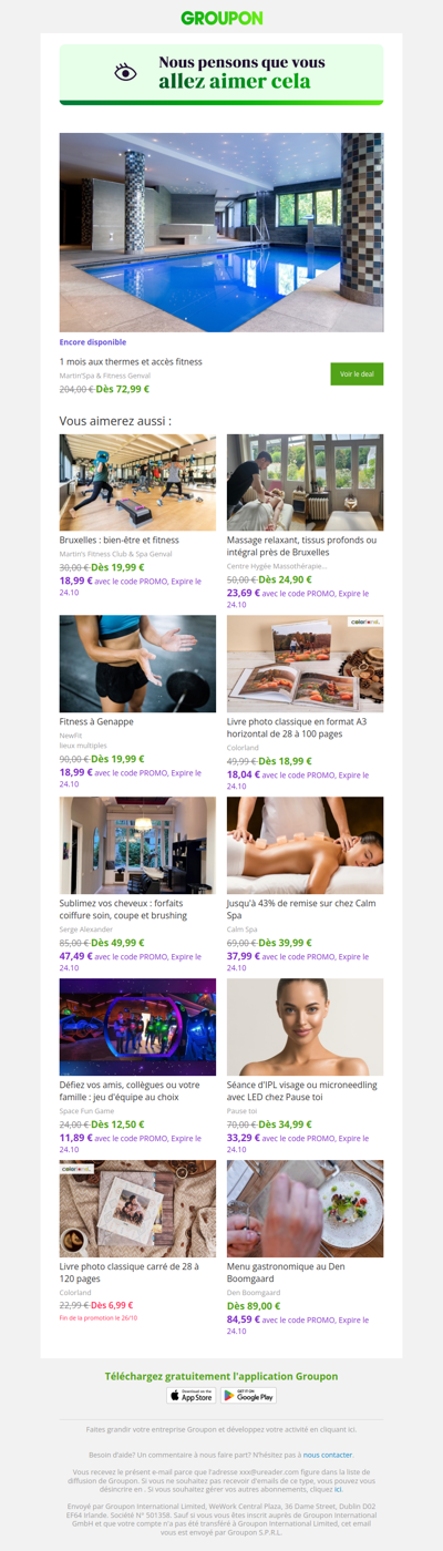 Dis oui à cette offre ! Elle est encore là !