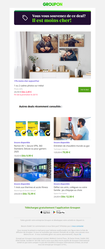 La baisse de prix que tu attendais !