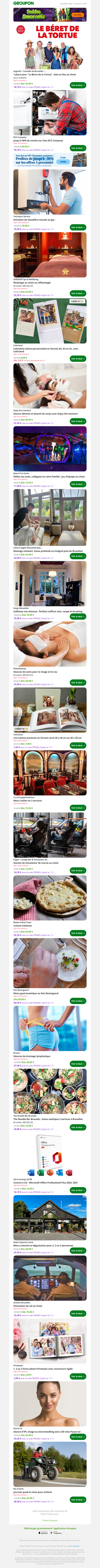 1 place pour ''Le Béret de la Tortue'', date et lieu au choix