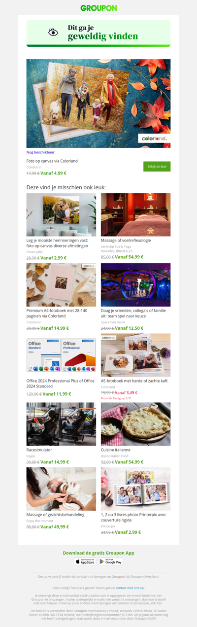 We zijn er vrij zeker van dat je deze deal geweldig zult vinden!