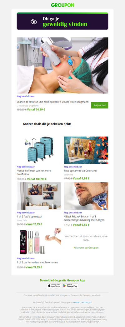 Ben je er klaar voor? De deal die je hebt bekeken is nog steeds beschikbaar!