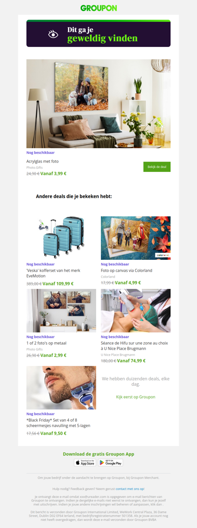 Ben je er klaar voor? De deal die je hebt bekeken is nog steeds beschikbaar!