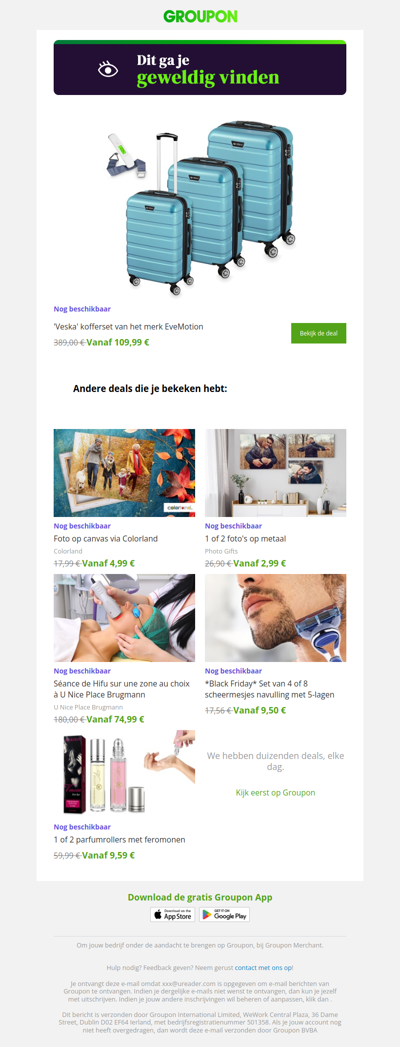 Ben je er klaar voor? De deal die je hebt bekeken is nog steeds beschikbaar!