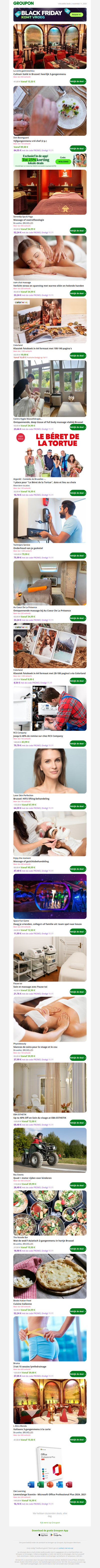 Culinair Italië in Brussel: heerlijk 3-gangenmenu