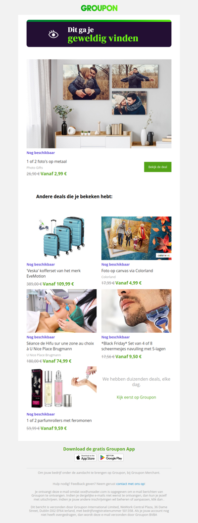 Ben je er klaar voor? De deal die je hebt bekeken is nog steeds beschikbaar!