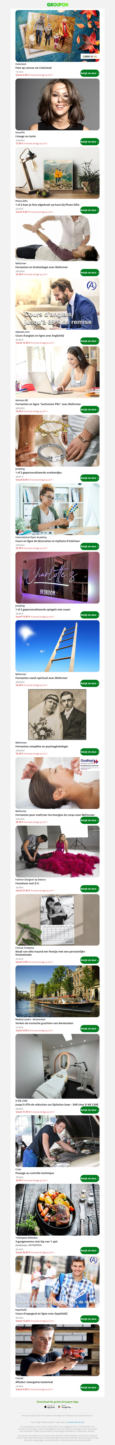 Extra besparingen voor een beperkte tijd