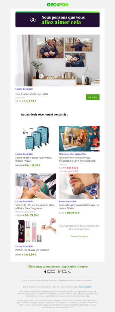 Dis oui à cette offre ! Elle est encore là !