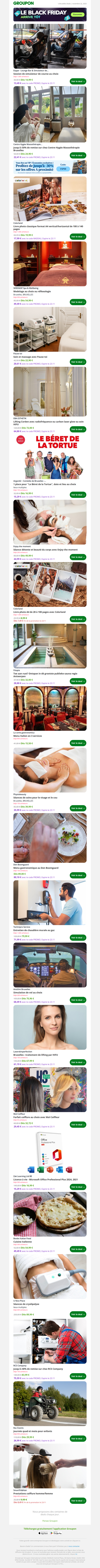 Session de simulateur de course au choix