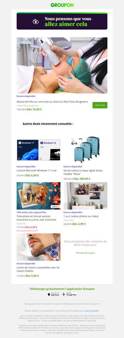 Il est encore temps d'acheter !