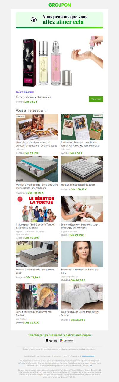 Dis oui à cette offre ! Elle est encore là !